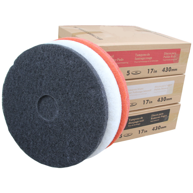 Blister pad marble stone ground polishing polishing plate cleaning plate 17 inch 20 inch super treasure scrubber cleaning pad