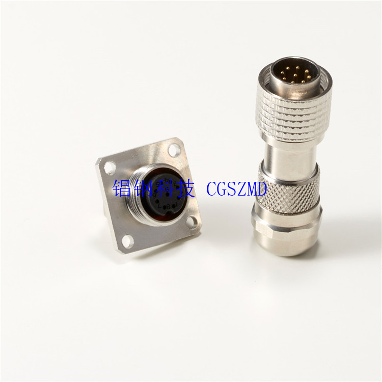 16Gͷ3о12G 12оIP67M16 square male socket