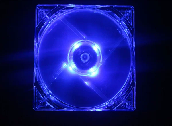 8cm transparent blue light