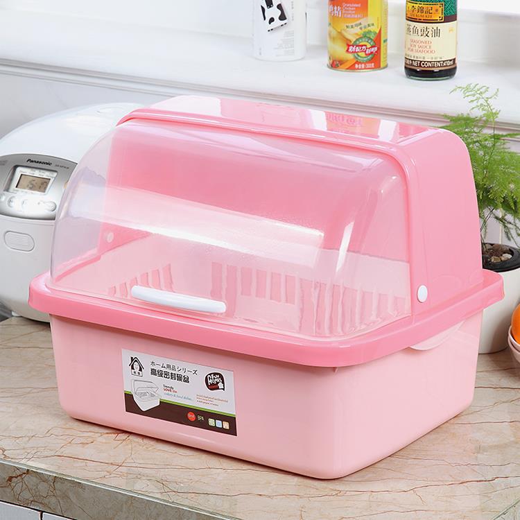 A5L密封筷子防蟲可放單個家庭家用碗筷收納盒碗櫃分類碗快迷你防