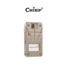 CHIEF/首领CF705油仓煤油打火机泵油控油安全锁七夕礼品机甲风