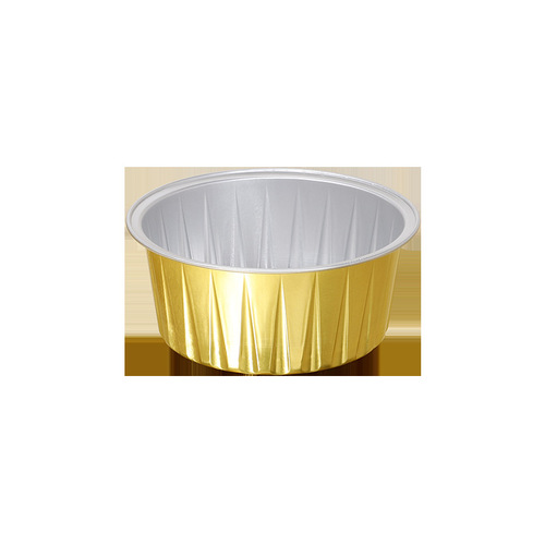 Pudding cup cake shrimp egg mold air fryer special bowl oven tin paper cup aluminum foil box small baking tray