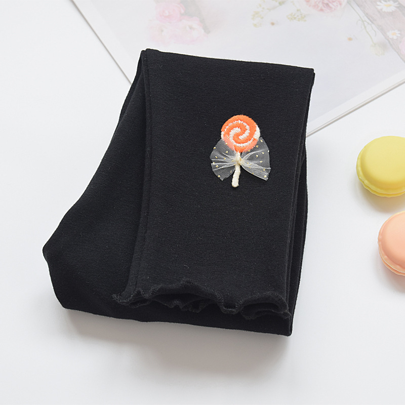 Polainas de las niñas Ropa de primavera y otoño Estilo occidental Algodón puro Bebé fino Ropa de otoño para niñas Pantalones largos para niños Ropa de otoño para niños