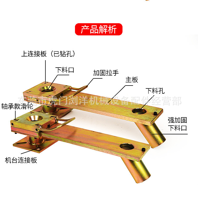 上海注塑机料斗下料滑板 拖拉板 干燥机滑轨  滑块 厂家 批发