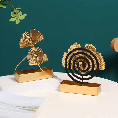 Manufacturer wholesale Nordic mosquito incense rack iron fireproof hanging incense household sandalwood box home decorations on behalf of