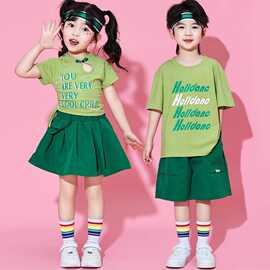 六一儿童啦啦队演出服小学生运动会表演服装幼儿园毕业舞蹈班