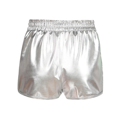 Women's wear bright leather straight casual elastic waist summer hot pants shorts eight-color five-size