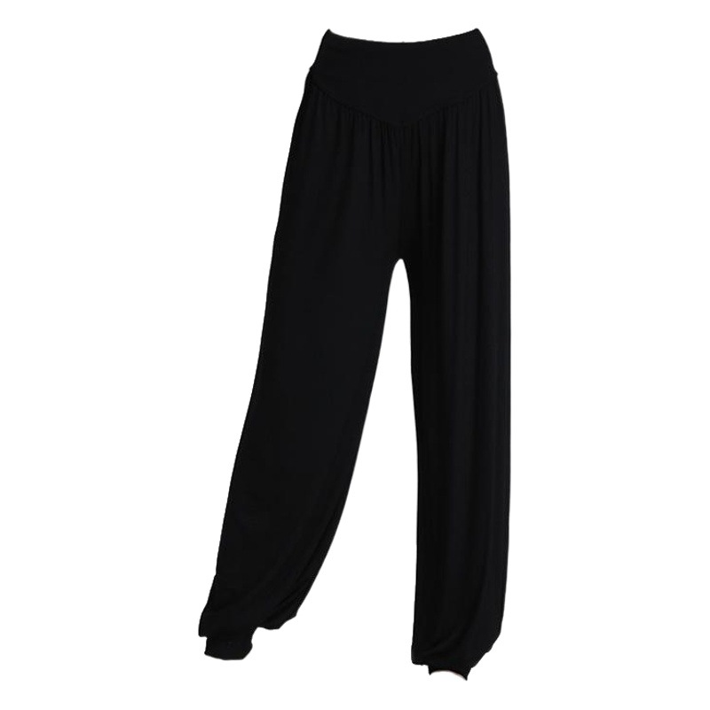New foreign trade cross-border yoga pants modal practice sports trousers square dance pants loose plus size bloomers
