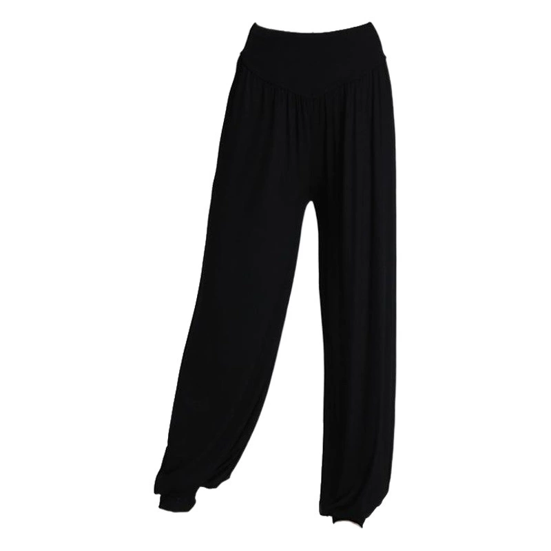 Новые внешнеторговые трансграничные Штаны Для Йоги Модальные практические спортивные брюки Квадратные танцевальные штаны Свободные шаровары больших размеров