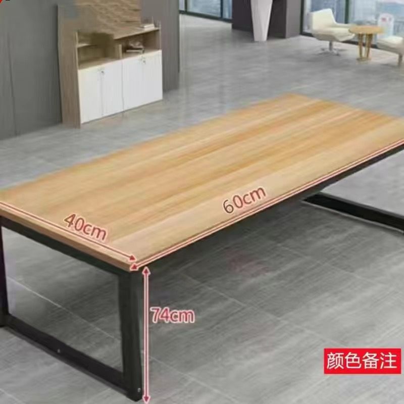 베스트셀러 모델 [라이트 월넛 데스크탑 + 블랙 프레임] - 길이 60 폭 40 높이 74 [강화 타이로드