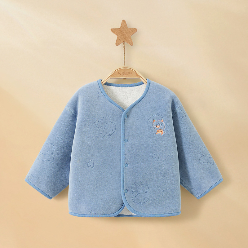 Primavera, otoño, invierno, ropa de invierno para niños, niñas, cardigans para niños pequeños, ropa cálida, chaqueta de bebé