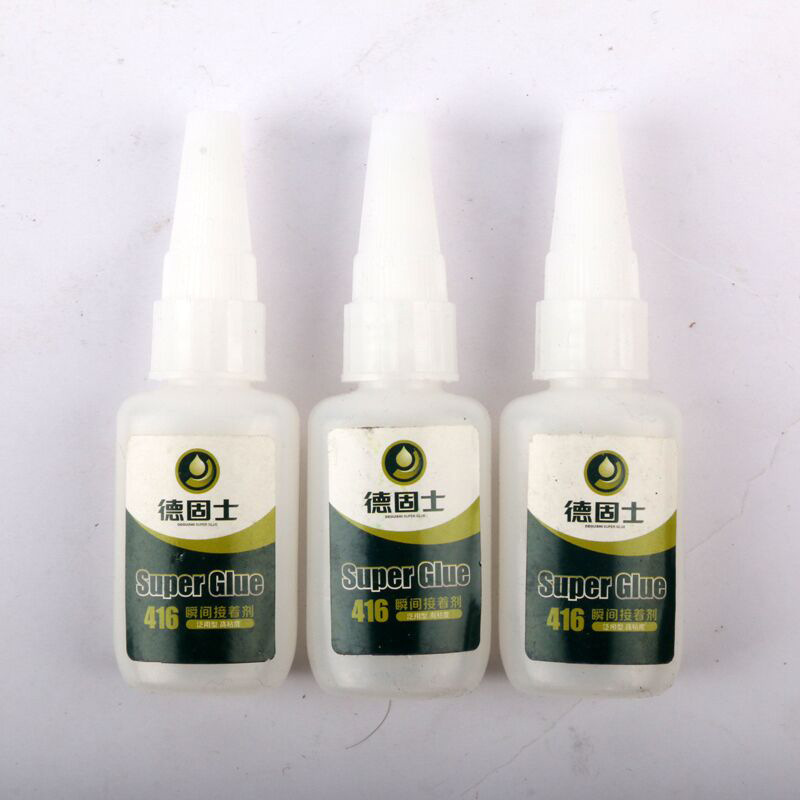 厂家直销 德固士416瞬间胶水皮革专用丙烯酸酯胶 量大从优