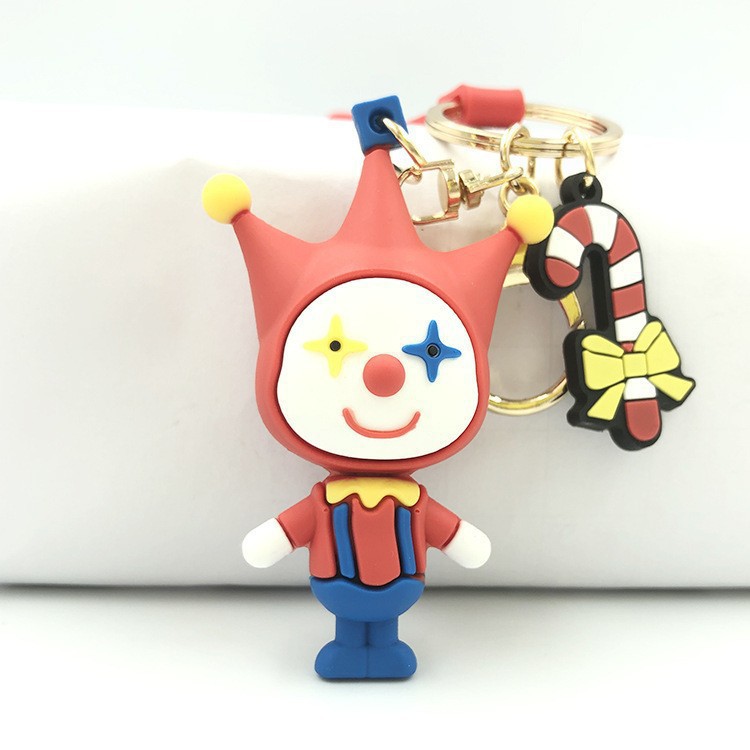 Cartoon silicone keychain