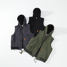 �羳  Carhartt Sandstone Hooded Active Vest 100121����������