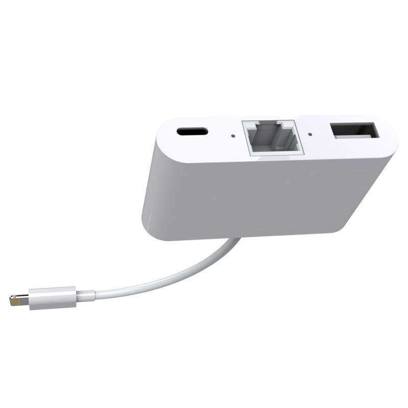 メーカーrj45イーサネット携帯電話アダプタusb + 充電百兆/ギガビット三合一ネット変換器|undefined