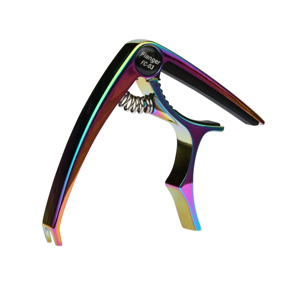 Capotasto per chitarra acustica e fonica Flanger Folk, accessori per chitarra_voghion.com