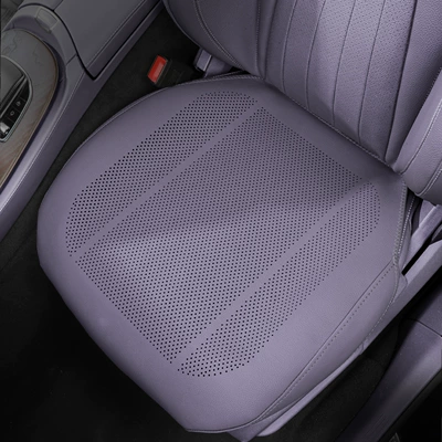 Four-Season Ventilation, Perforated and Breathable – Seat cushion, seat cover - xingheng-purple-one-piece-of-front-seat-cushion