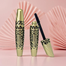 跨境定制异形睫毛膏空管14m圆形l豹纹睫毛管汕头鸿泰化妆品包材