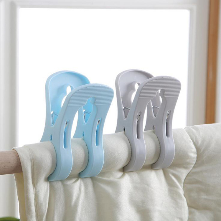 Home Drying Sheet clip Quilts clip Plastic Drying clip Large Windbreak household quilt clothes Clamp