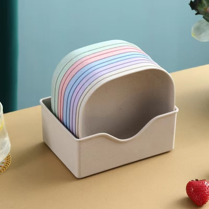 骨吐き皿 和風家庭用クリエイティブプラスチックテーブル皿 骨吐き皿 小皿 フルーツキャンディプレート|undefined