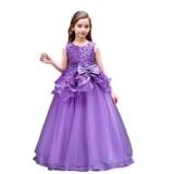 Вечернее платье для принцессы, юбка на девочку, свадебное платье, костюм, длинная юбка, Amazon, из фатина, для выступлений