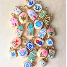 �羳ͨ�ڷ���DIY��ɫ僽�18K��ʯ�������P�ֲ�ﻨ���¿�W���r��