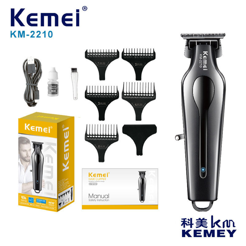 Corte de pelo transfronterizo KM - 2210 corte de pelo doméstico de cabeza de aceite eléctrica silenciosa para el salón de peluquería especial Kemei