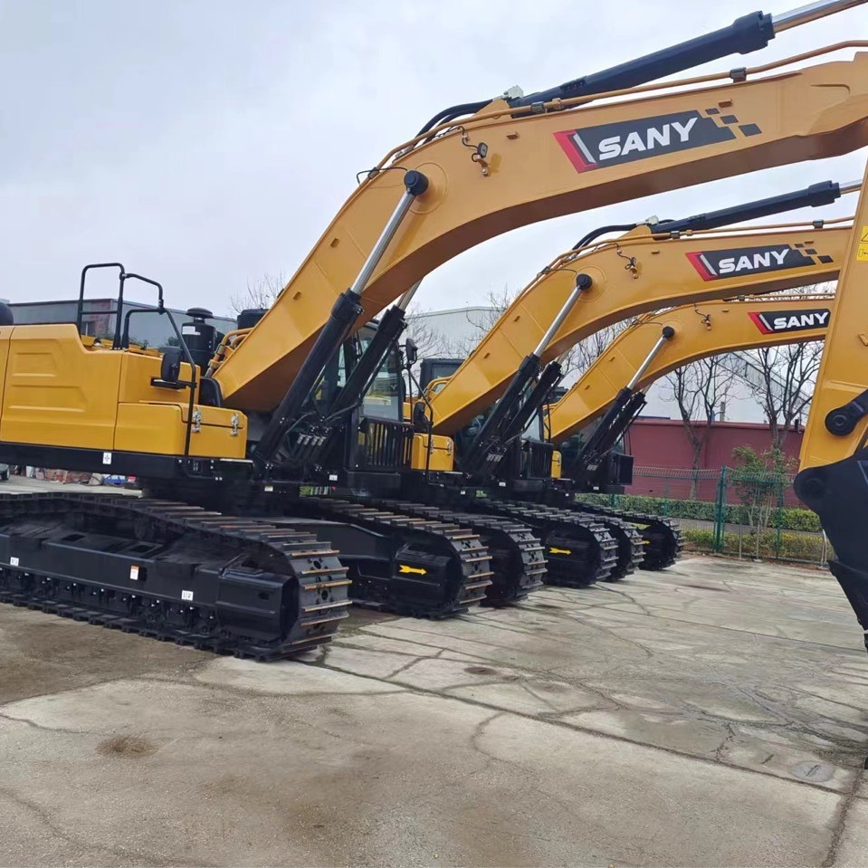 Suministro de comercio exterior de segunda mano Sany375 365 305 gran excavadora en el país y en el extranjero, exportación y compra