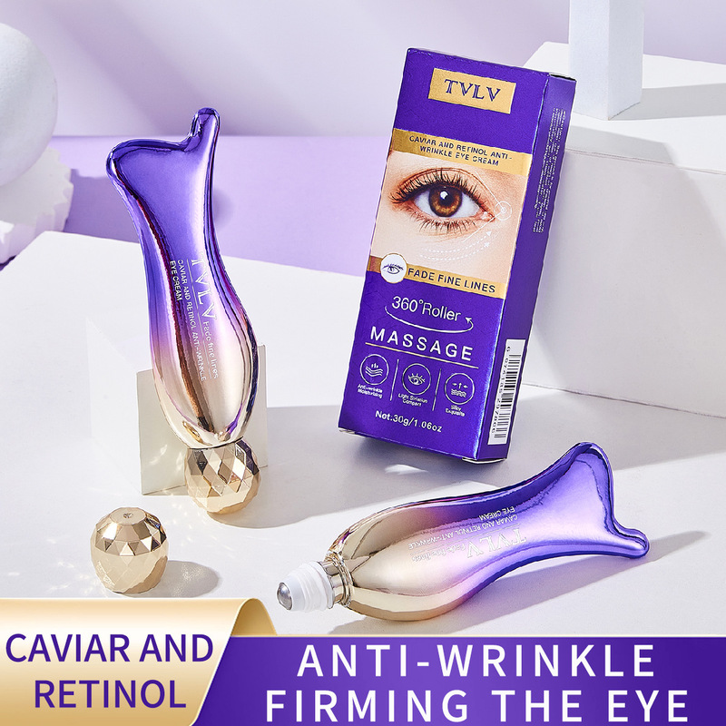 クロスボーダー専用起爆TVLVキャビアレチノール抗シワアイクリーム潤い補給水保湿Eye Cream|undefined