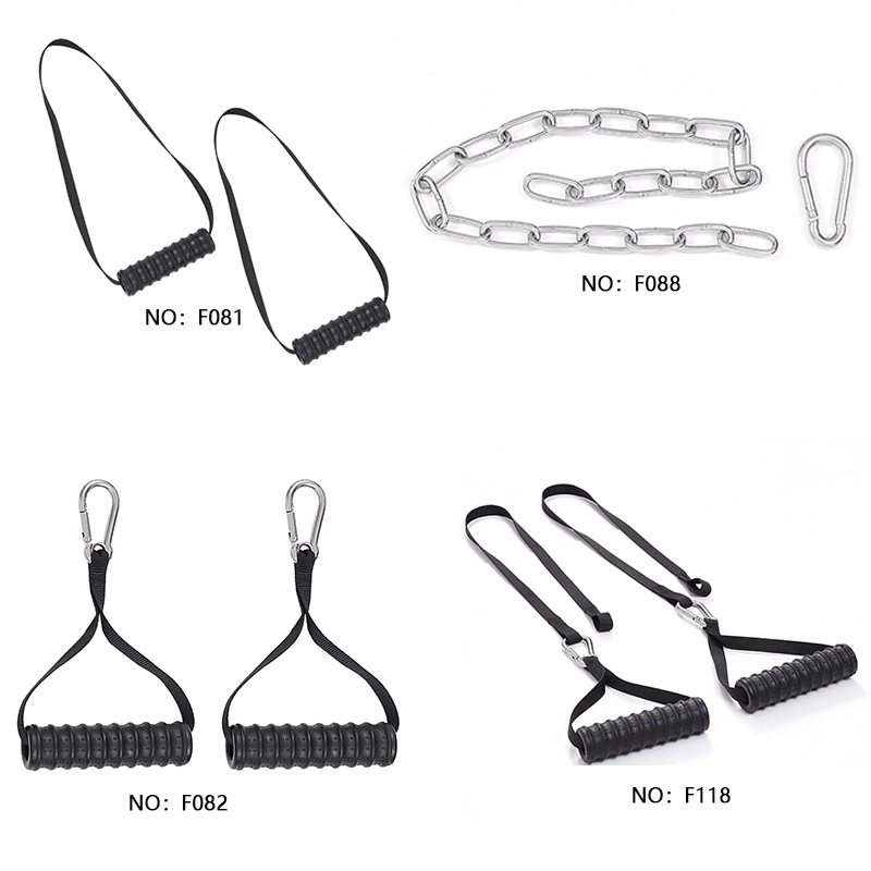 DIY integral fitness músculo entrenador accesorios clip de tensión en el pecho espalda ancha hombro bíceps barra tracción alta resistencia cuerda