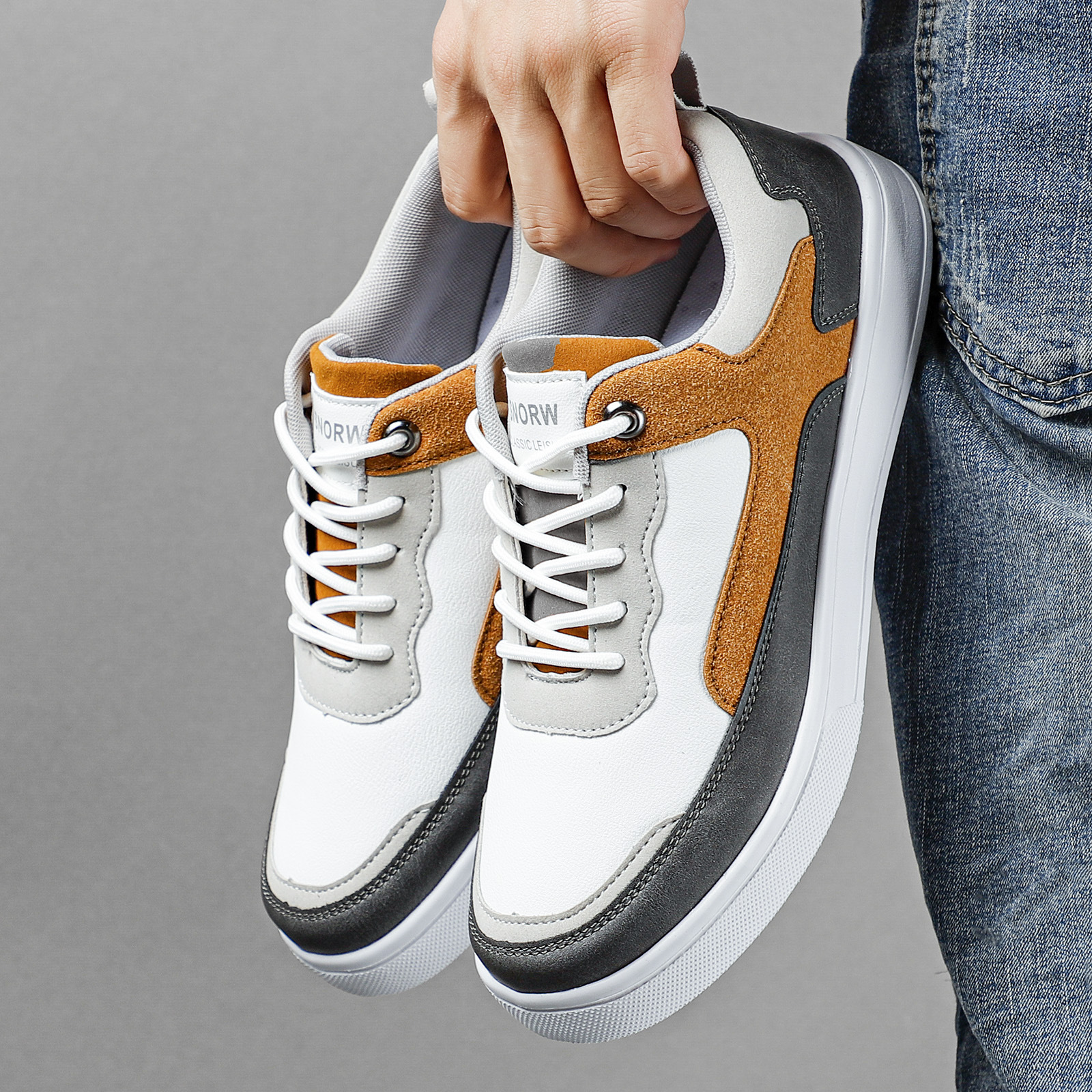 Herren Tennisschuhe Sportschuhe Sneakers Synthetische Stoßdämpfung Schuhwerk_voghion.com