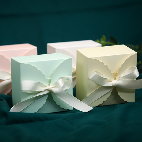 Simple handmade soap packaging box, baking biscuit packaging box, candy gift jewelry gift box, small paper box can be customized