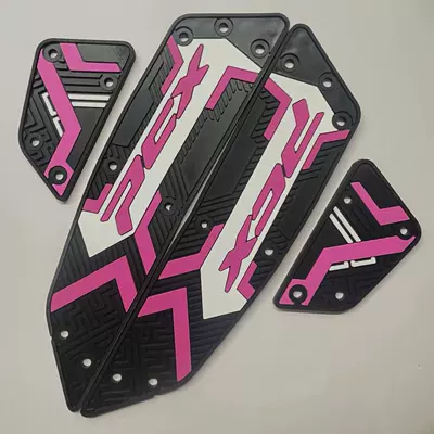 Pcx160 Motorcycle New Foot Pad: Electric vehicle foot mat - pink