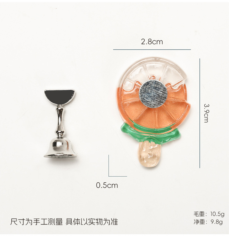 Base de práctica de manicure Fairy Fruit bicolor manicure manicure fijación de fresa manicure manicure