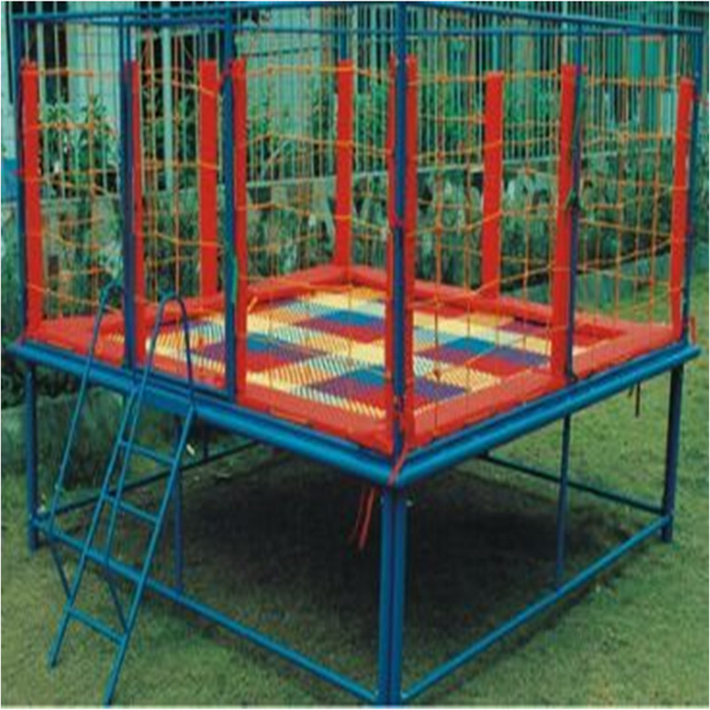 Trampoline Children's Indoor Commercial Jumping Bed Square Outdoor Adult Jumping Bed Shopping Mall Trampoline Game Equipment