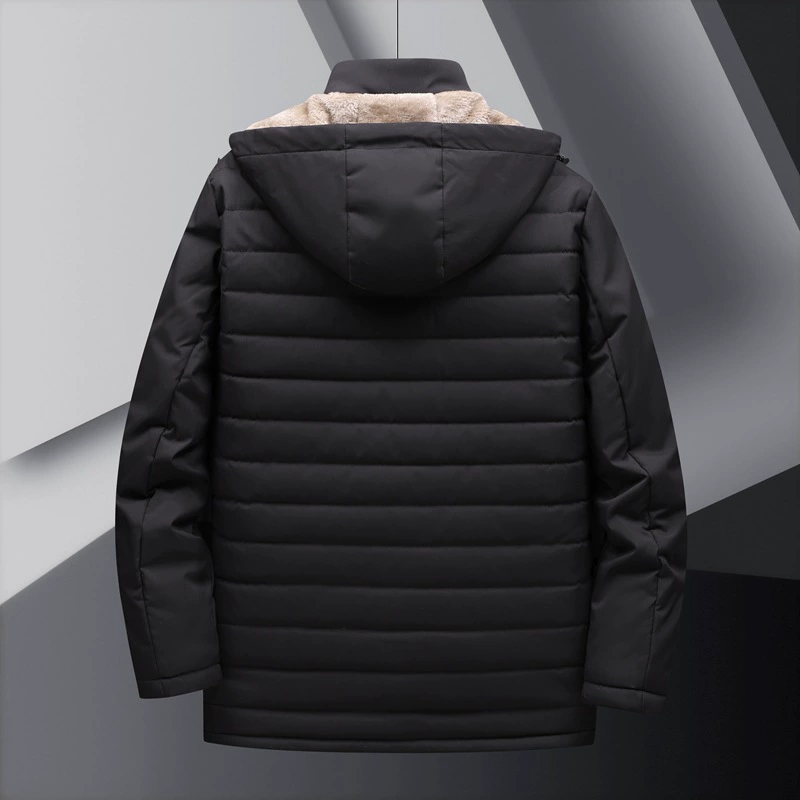 Removable‑lined winter jacket, hooded leisure coat, detachable warm lining