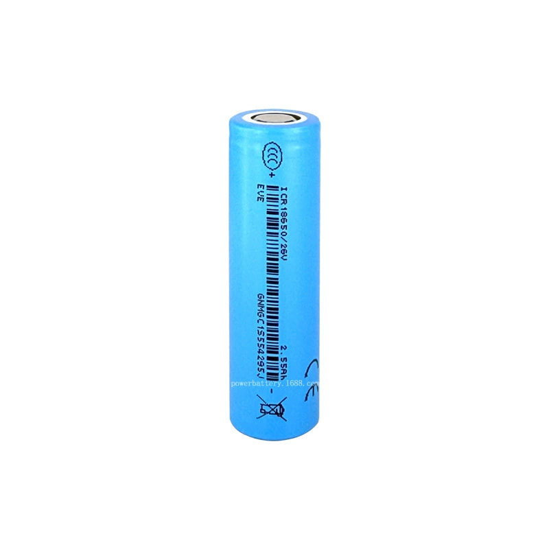 EVE Yiwei 18650 литиевая батарея 2600mAh 5C мощность 26V электроинструмент электрический транспорт литиевая батарея элемент подметает пол