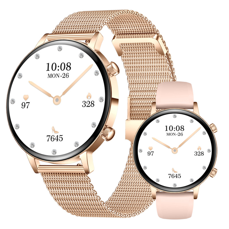 2026 Cross-Border New Product Mk96 Smart Watch Bluetooth Calling Ultra-Thin Women's Model 1.32Amoled Metal Waterproof 2026 Cross-Border New Product Mk96 Smart Watch Bluetooth Calling Ultra-Thin Women's Model 1.32Amoled Metal Waterproof