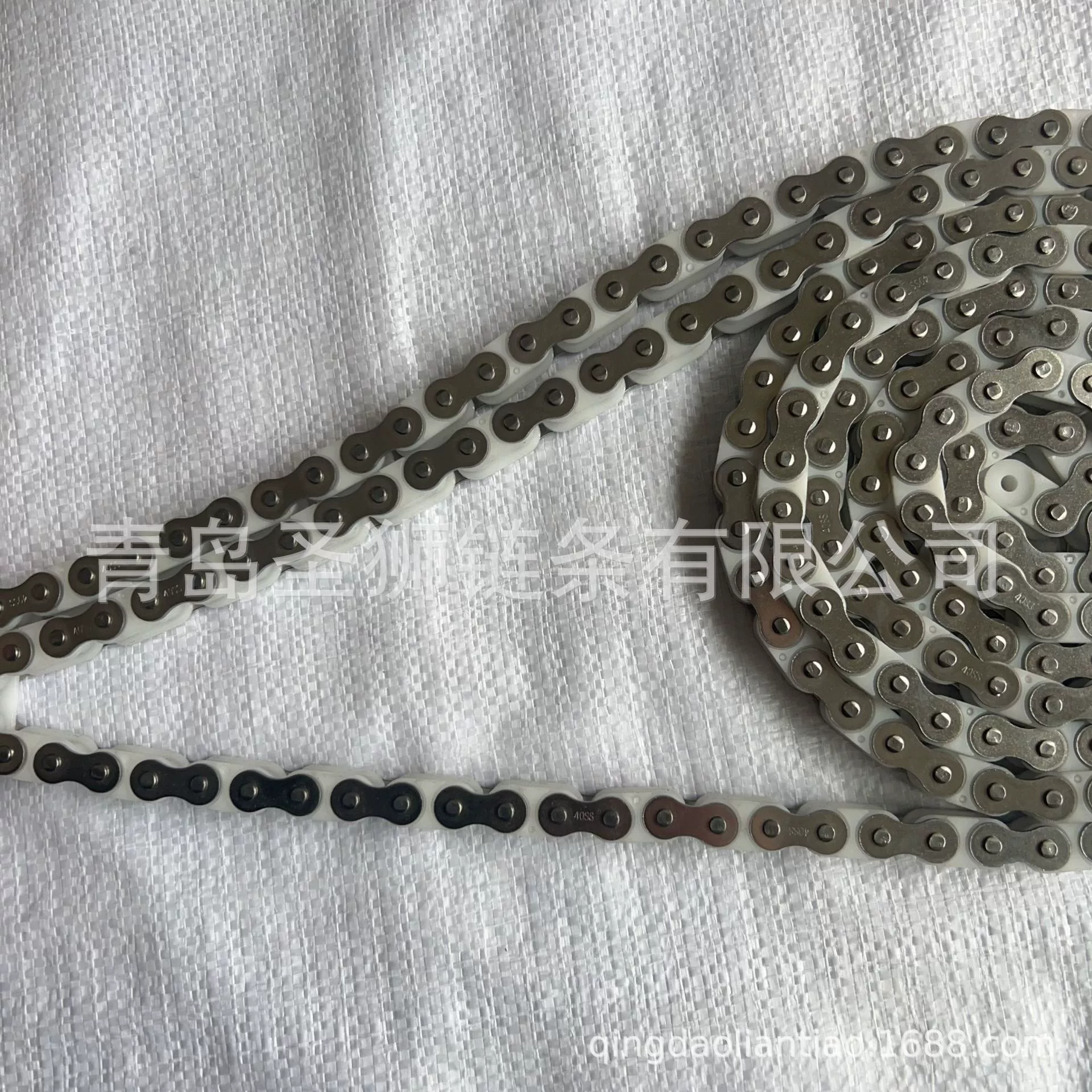 Цепь внутренней секции POM по индивидуальному заказу 304316 Цепная деталь Внутренняя секция P0M 08B08A4 Цепь транспортирующей линии с подключаемой линией