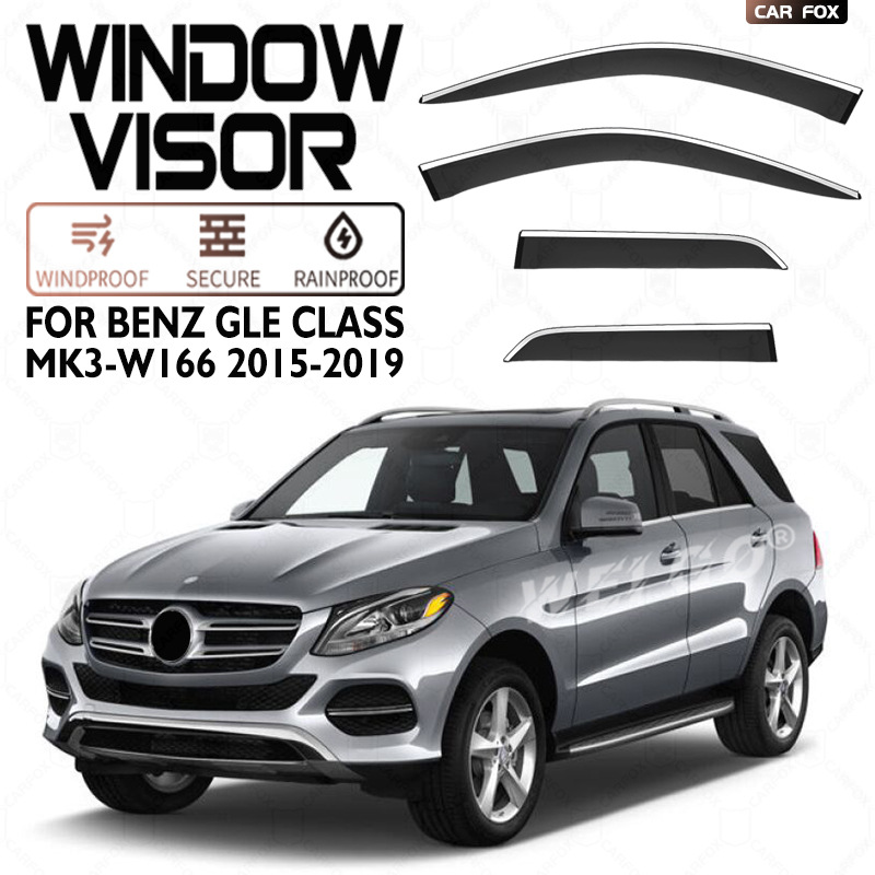 Suitable for Mercedes-Benz Gle Window Visor Rain Shield Rain Eyebrow Benz Gle Coupe Window Visor