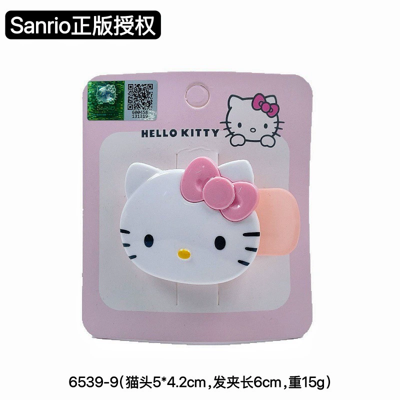 Аксессуары для волос (Licensed Sanrio Hello Kitty) Акриловые зажимы и булавки, милые мультяшные стили