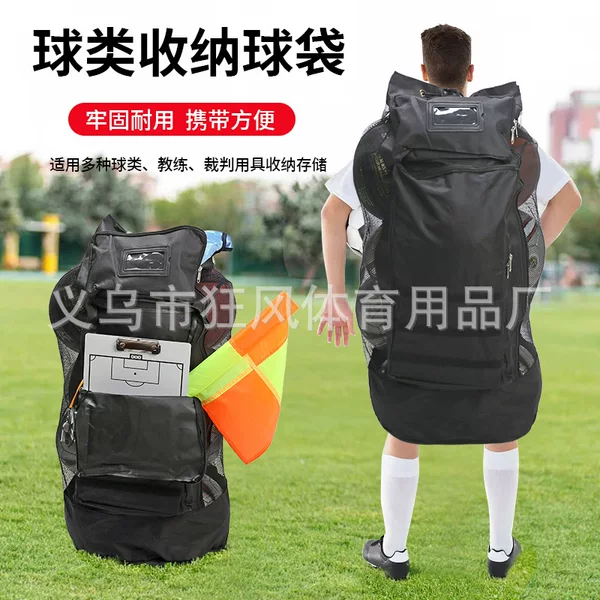 Ball Bag for Soccer, Basketball, Large Ball Storage Bag, Large Mesh Bag, Multi-Purpose Soccer Bag, Large Capacity Volleyball Bag