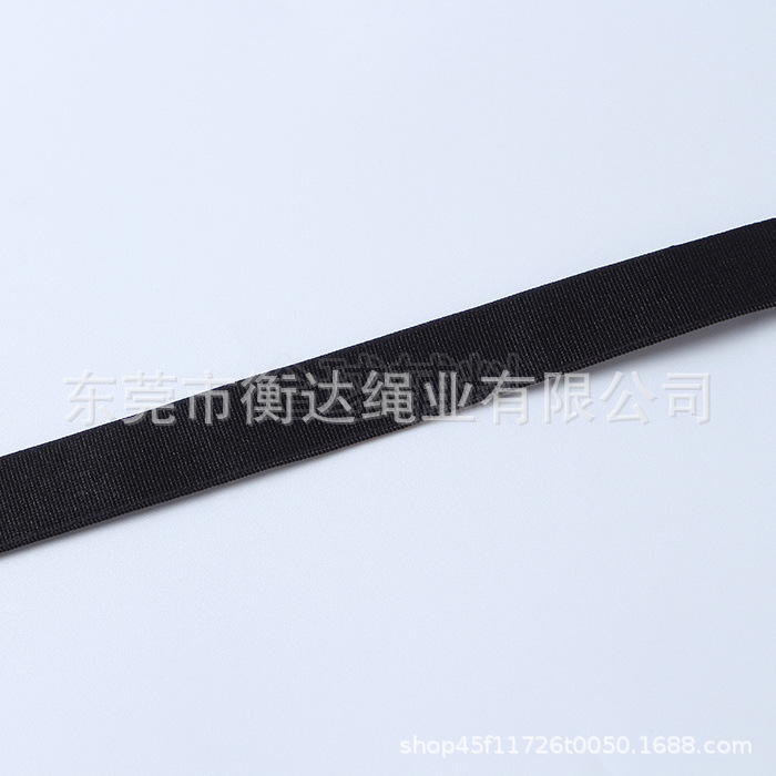 Blanco y negro en stock 0.8 ~ 4cm bra de mujer cinturón de hombro de ropa interior brillante de nylon elástico elástico