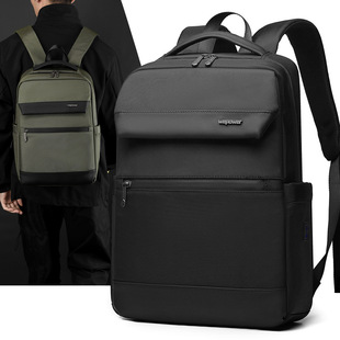 2025 Spring New Men's Business Commuting Backpack Water-Repellent Backpack Fashion Business Trip Laptop Backpack