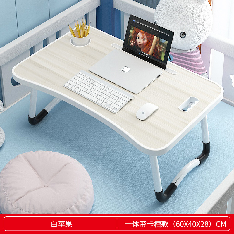 Escritorio de cama mesa plegable dormitorio de casa simple mesa de estudio mesa perezosa cama plegable mesa pequeña