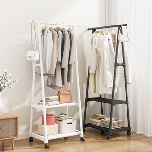Southeast Asia Floor Hanger Living Room Storage Rack Floor Bedroom Small Coat Rack Bag Rack