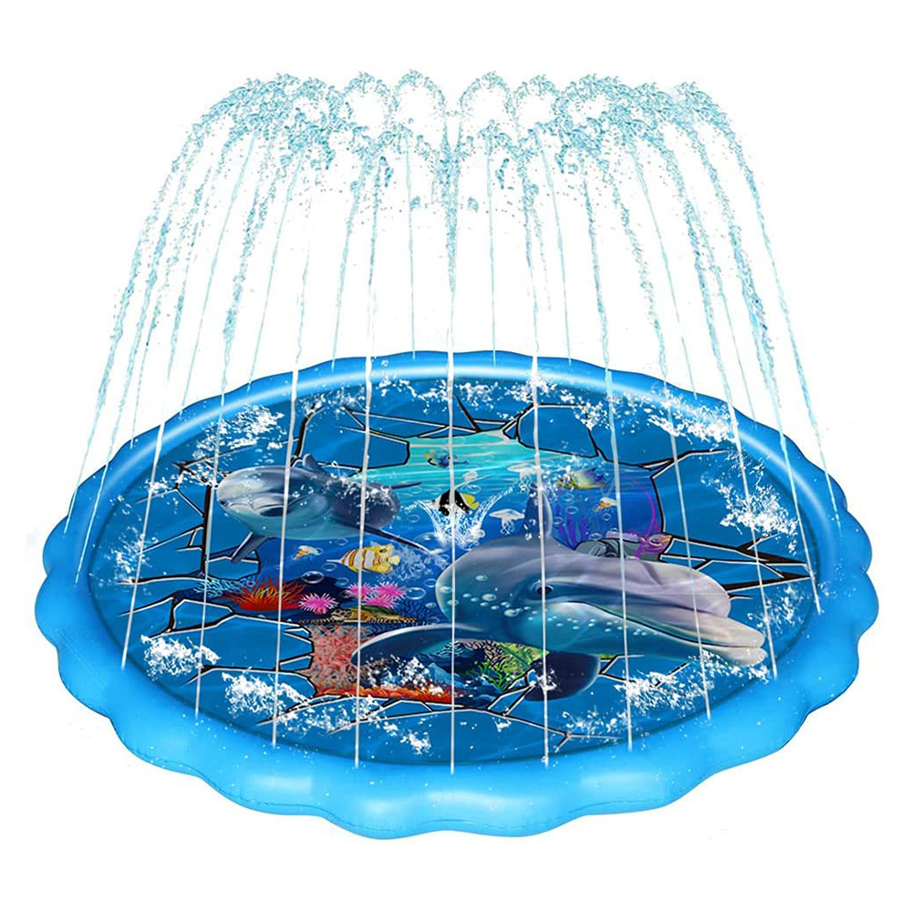 travel cartoon game mat play in water