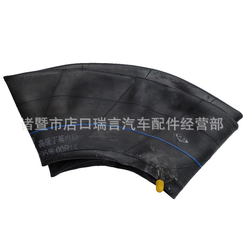 批发短橡胶直嘴加厚丁基内胎600/650R14农用车外胎电动三轮车轮胎