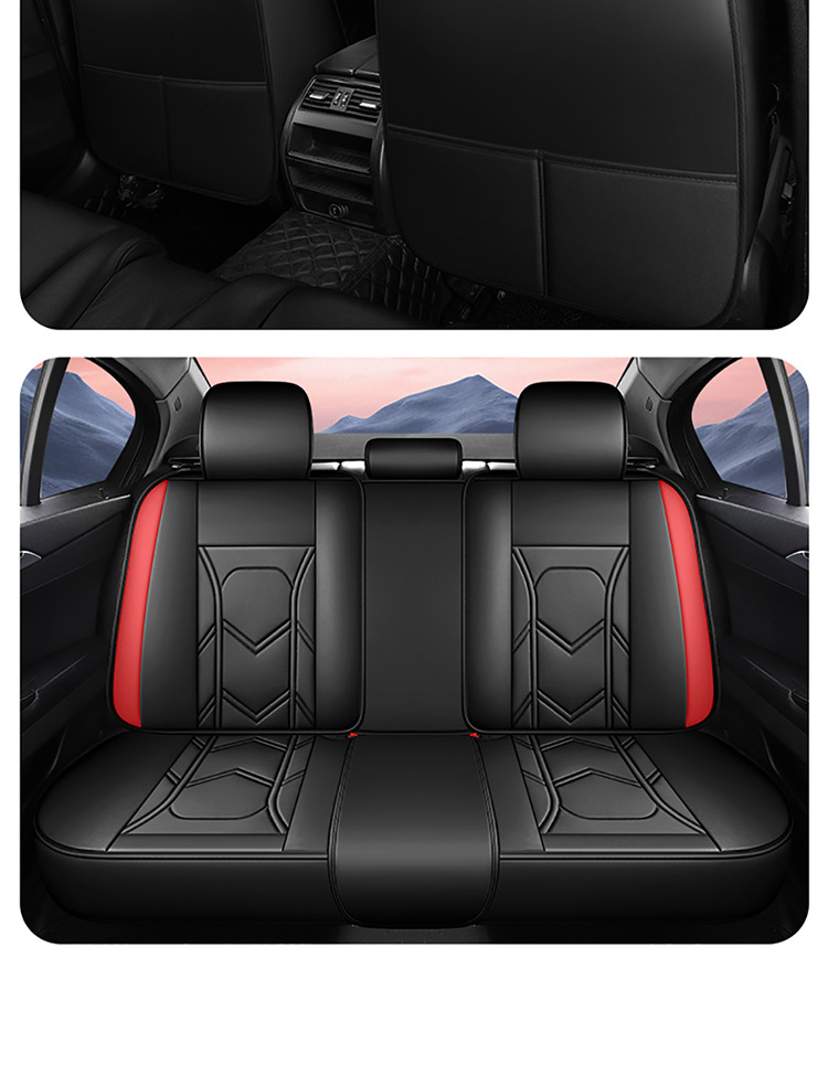 2025 New Cross-Border Car Seat Cushions, All-Season Universal Full Leather Seat Covers, Fully Enclosed Seat Covers, Wholesale from Manufacturers