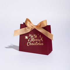 2025新型ヨーロッパ風クリスマスギフトボックスネット赤小清新高級感Merry Christmas空箱